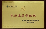 喜报！学院党总支获2024年yh86银河国际官方网站“先进基层党组织”荣誉称号
